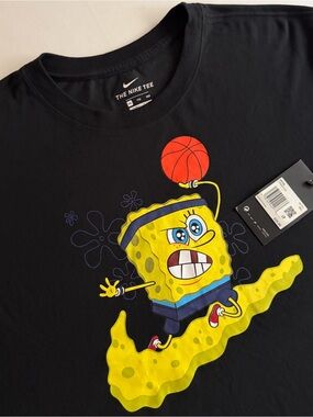 Nike SpongeBob SquarePants Kyrie Irving T-Shirt Men 2XL Basketball Essentials